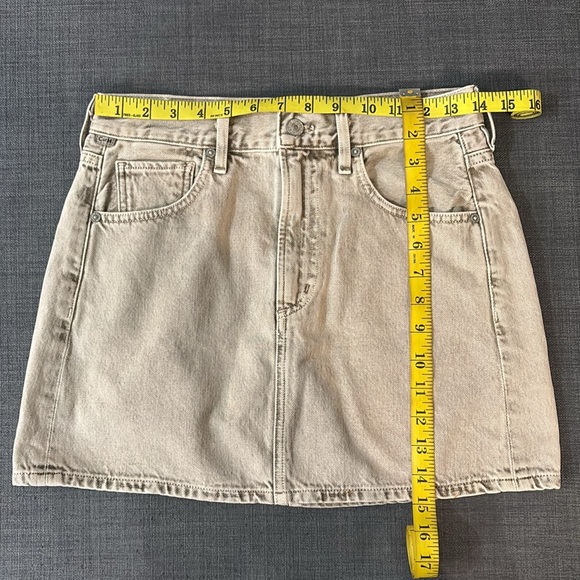 Citizens Of Humanity Beatnik Denim Miniskirt Ponytail 25 Mini Party Lounge Club - Picture 11 of 12